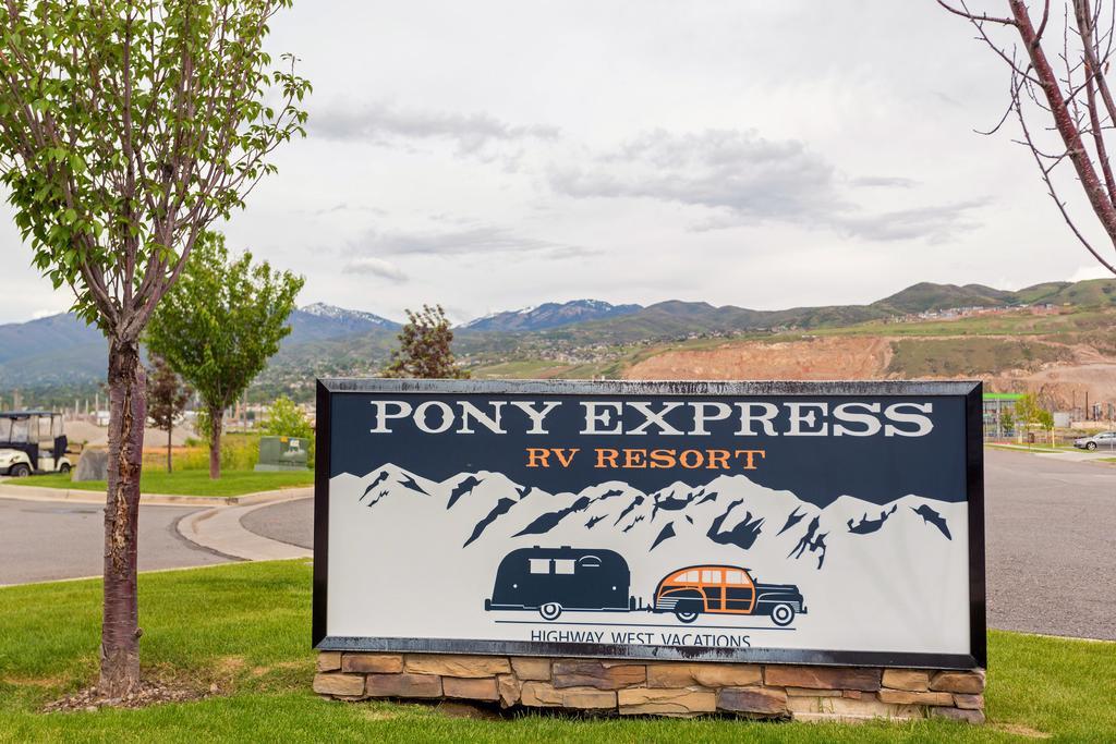 Pony Express Rv Resort North Salt Lake Esterno foto
